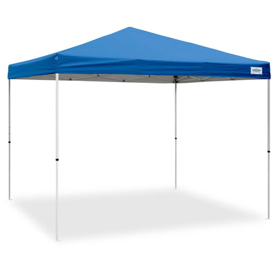 Caravan Canopy V Series 2 Pro 10' x 10' Straight Leg Canopy, Blue (2 Pack) - VMInnovations