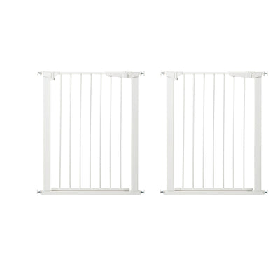 KidCo Extra Tall & Wide Auto Close Gateway Baby and Safety Gate, White (2 Pack)