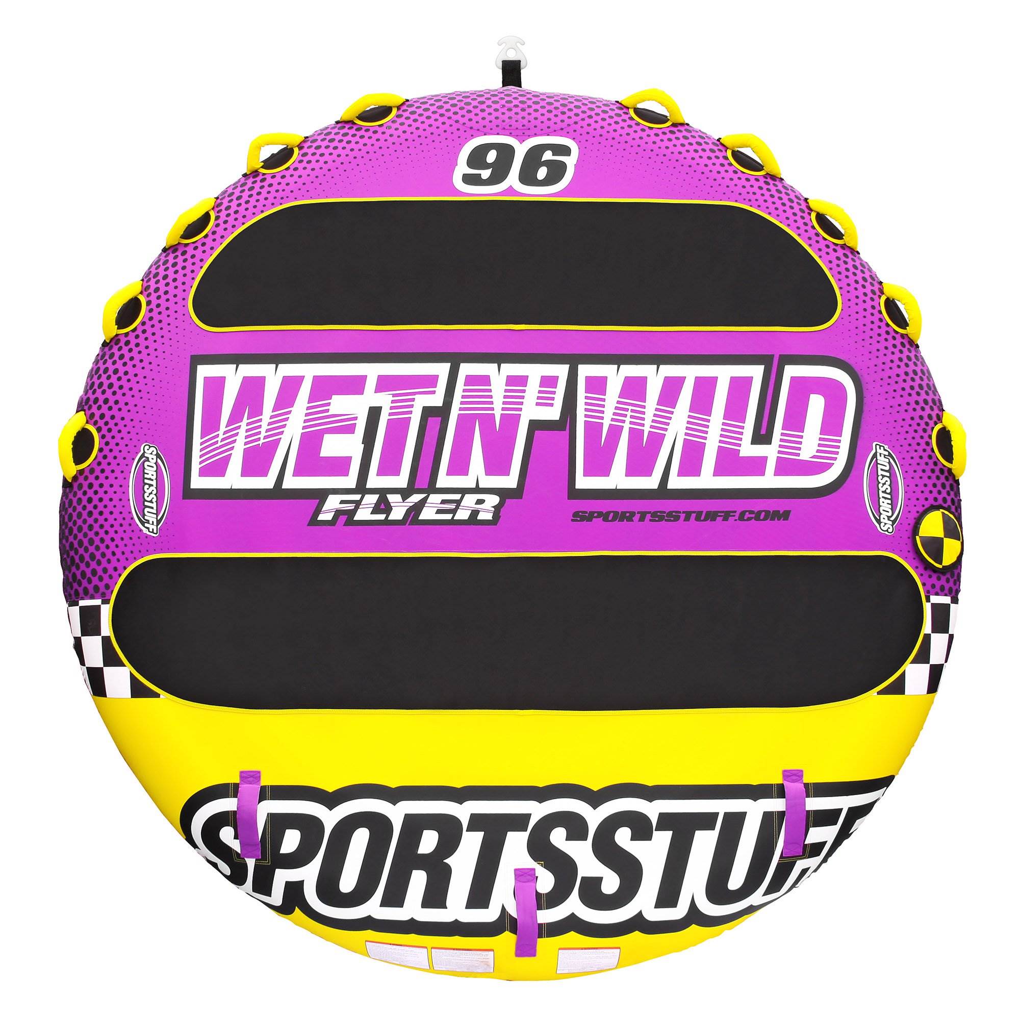 Sportsstuff 53-1671 Wet N' Wild Flyer Quadruple Rider Tow Tube (2 Pack)