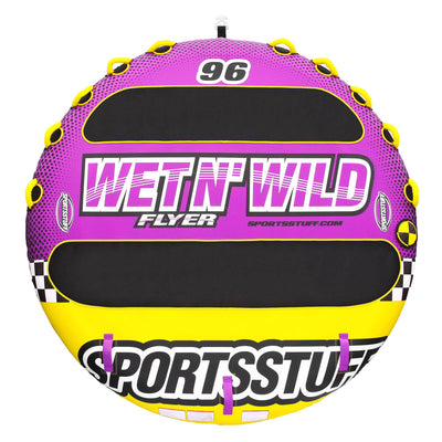 Sportsstuff 53-1671 Wet N' Wild Flyer Quadruple Rider Tow Tube (2 Pack)