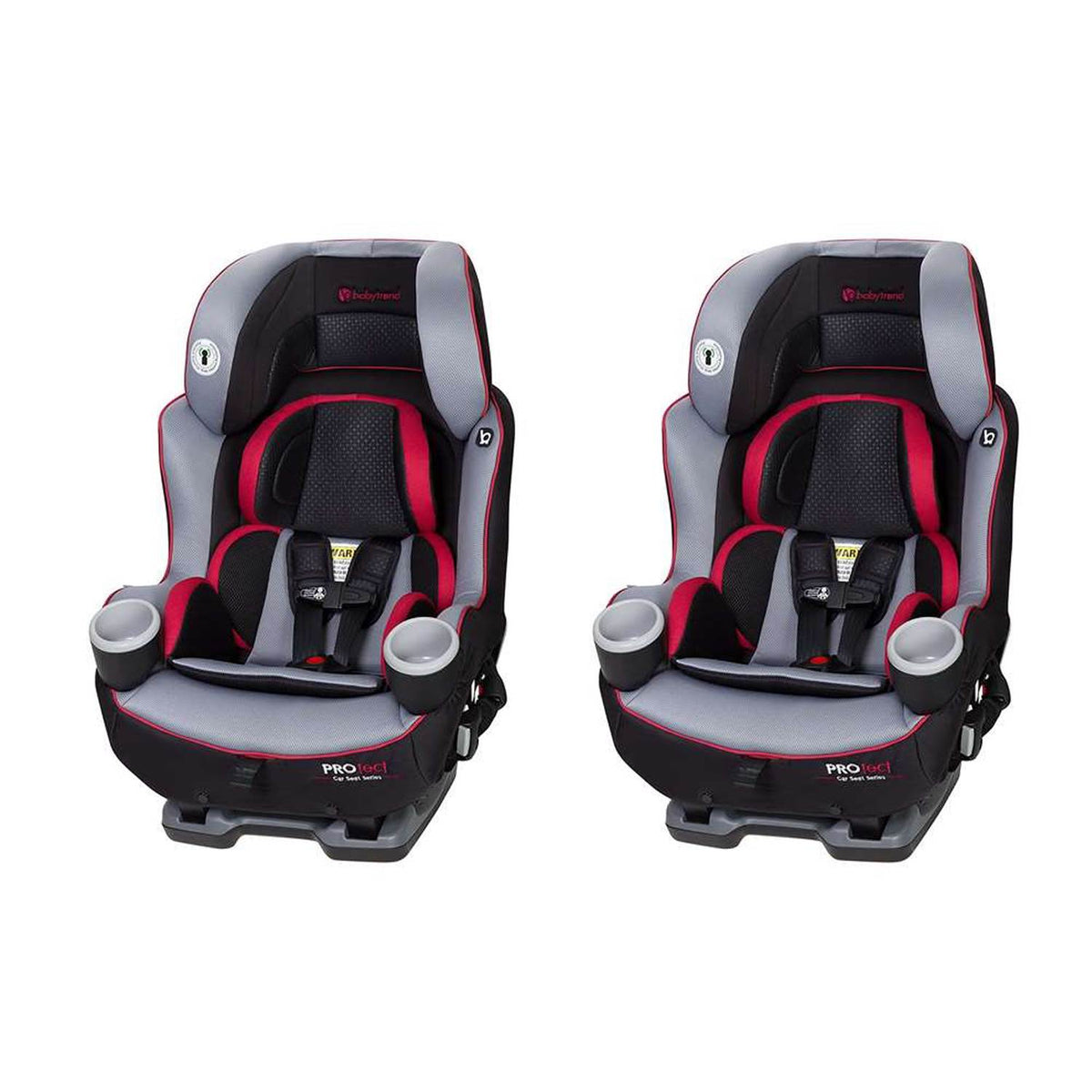 Baby Trend PROtect Series Elite Infant Convertible LATCH Car Seat (2 Pack)
