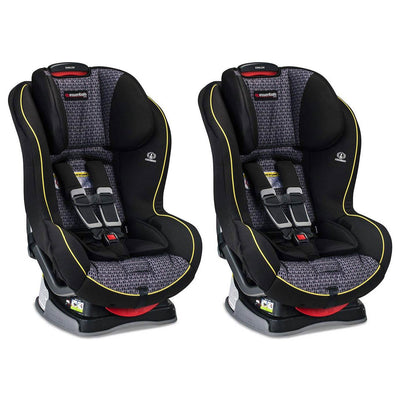 Britax Essentials Emblem Rear/Forward Convertible Baby Car Seat, Black (2 Pack)