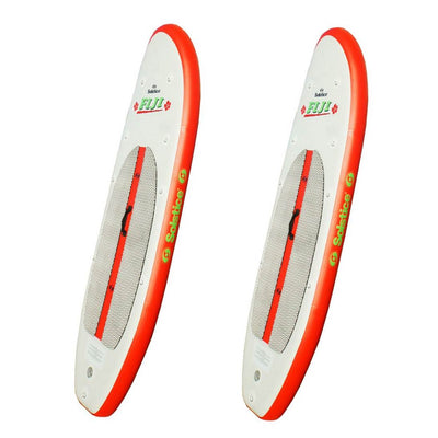 Solstice Fiji Inflatable Stand-Up Light Weight Paddle Board SUP Board (2 Pack)