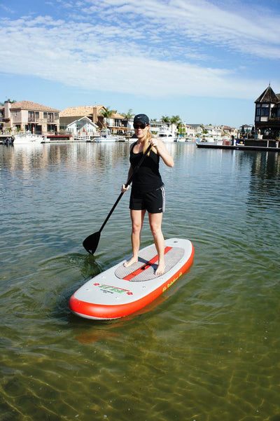 Solstice Fiji Inflatable Stand-Up Light Weight Paddle Board SUP Board (2 Pack)