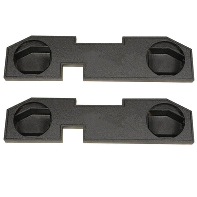 QPower Dodge Ram Quad Cab '02-Newer Dual 10" Sub Box Enclosure (2 Pack)