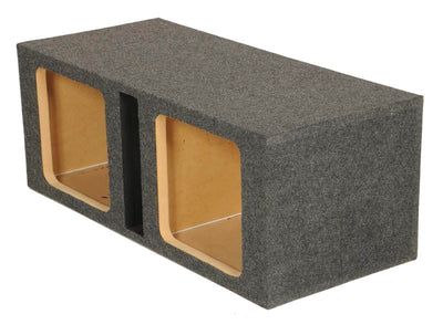 Q Powerr Dual 12" Ported L3 L5 L7 Subwoofer Box Speaker Enclosure (2 Pack) - VMInnovations