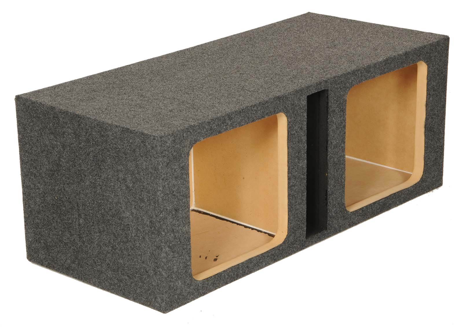 Q Powerr Dual 12" Ported L3 L5 L7 Subwoofer Box Speaker Enclosure (2 Pack) - VMInnovations