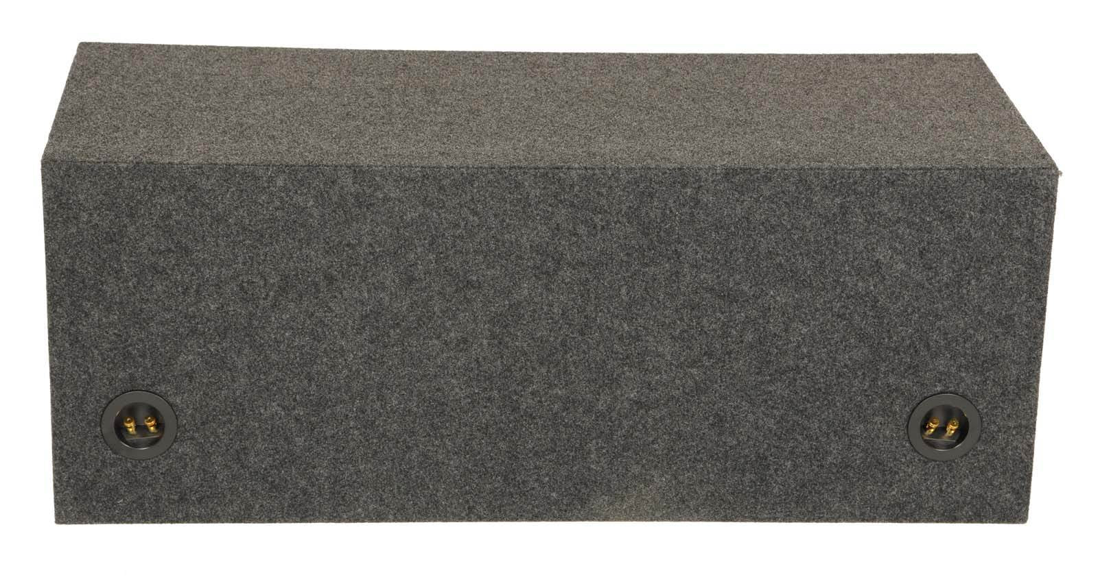 Q Powerr Dual 12" Ported L3 L5 L7 Subwoofer Box Speaker Enclosure (2 Pack) - VMInnovations