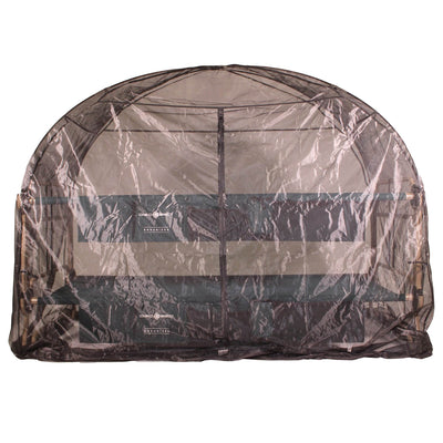 Disc-O-Bed Mosquito Net and Frame for Bunkable Camping Cots, Green (2 Pack) - VMInnovations