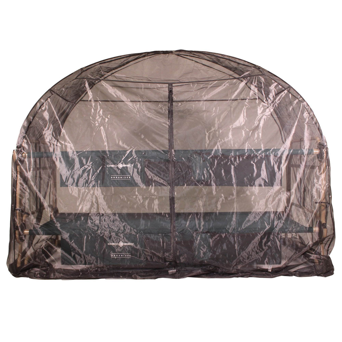 Disc-O-Bed Mosquito Net and Frame for Bunkable Camping Cots, Green (2 Pack)