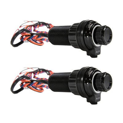 Hifonics Waterproof Marine Pre Amp Bluetooth Controller Source Unit (2 Pack)