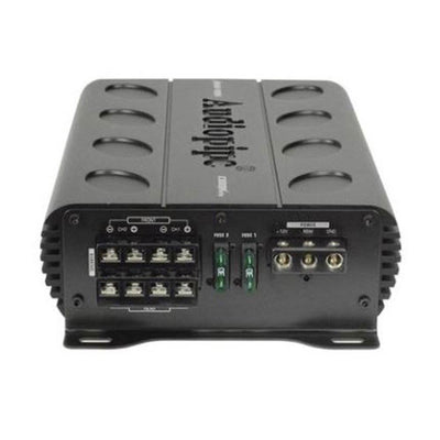 Audiopipe 1300 Watt MOSFET 4 Channel Amp Car Audio Speaker Amplifier (2 Pack)