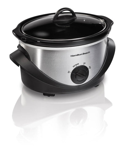 Hamilton Beach Kitchen Counter-Top 4-Quart Slow Cooker Crock Pot (2 Pack)