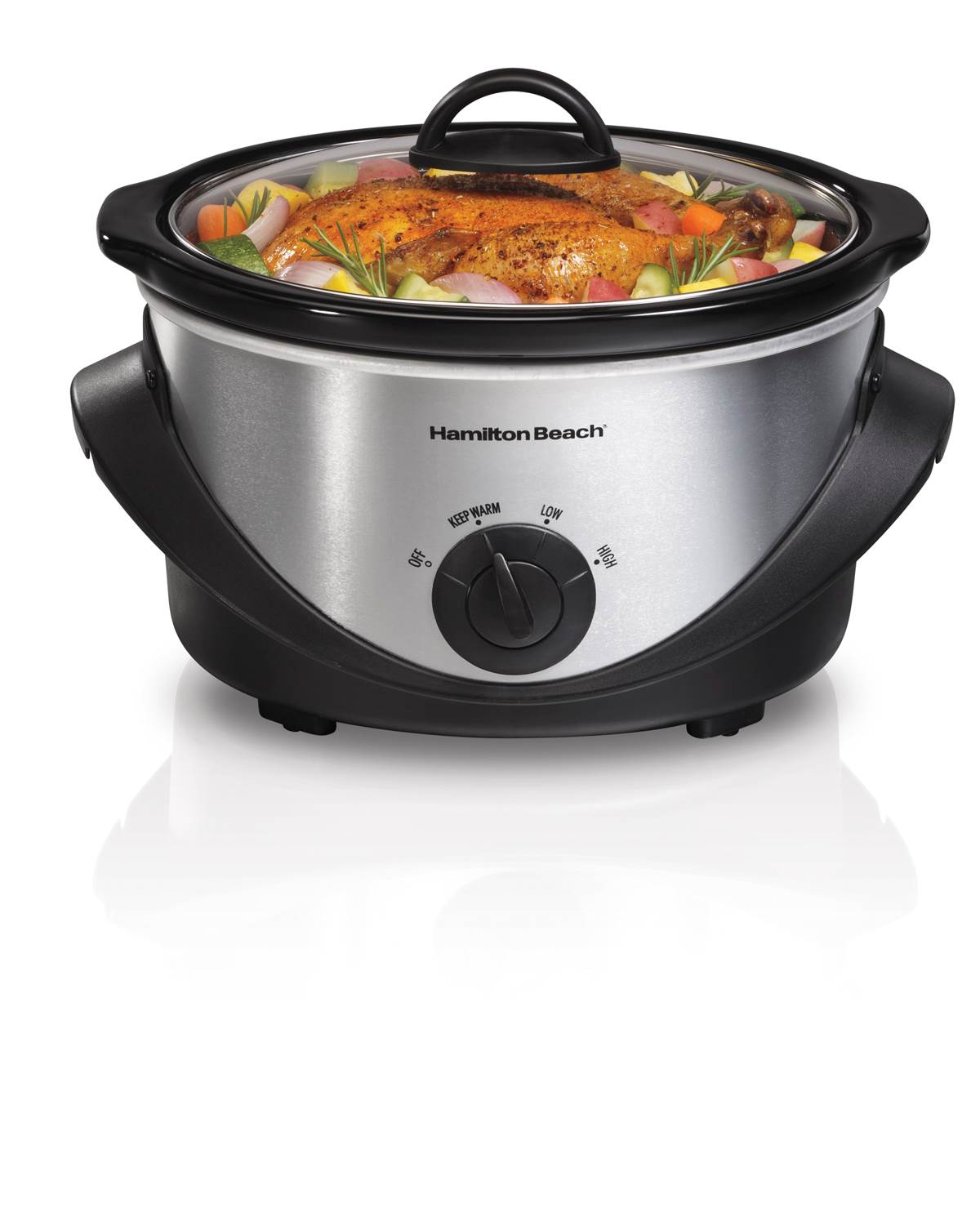 Hamilton Beach Kitchen Counter-Top 4-Quart Slow Cooker Crock Pot (2 Pack)