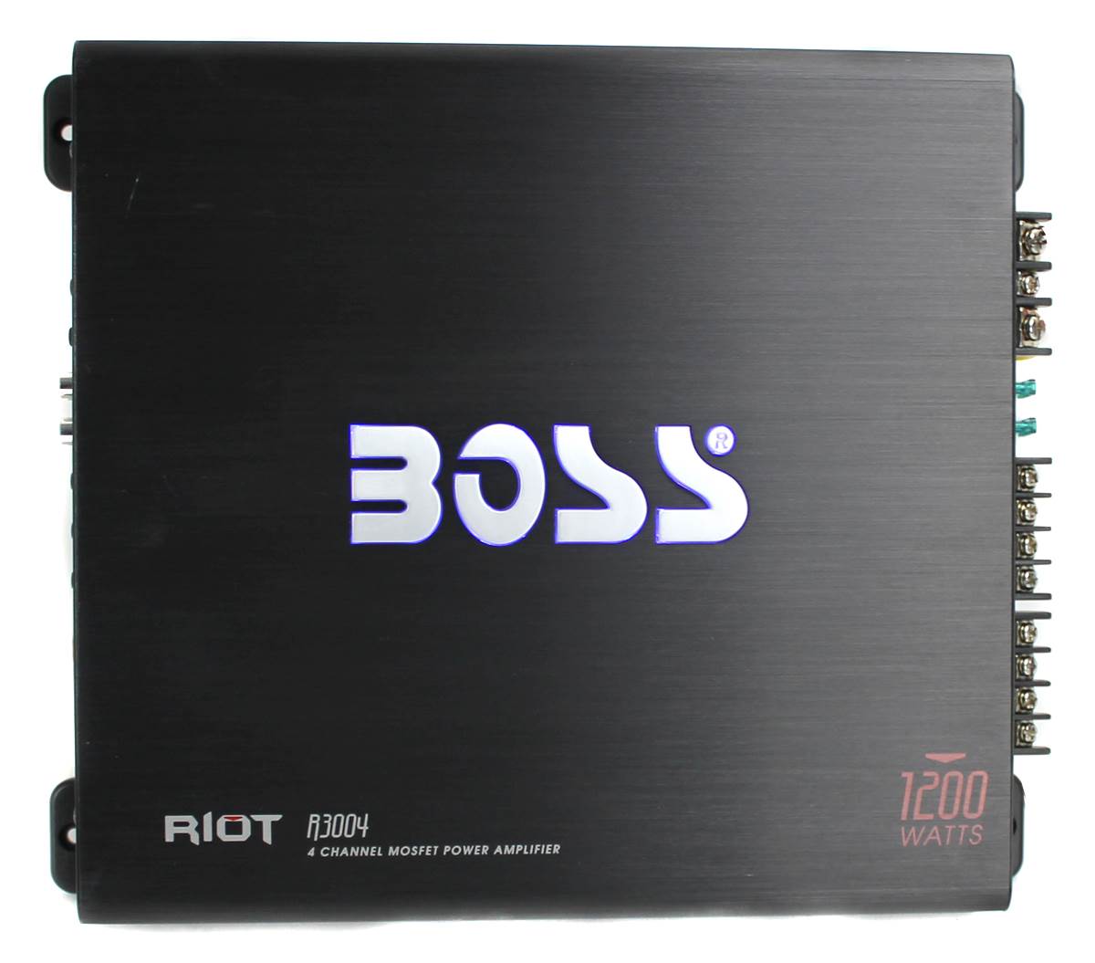 BOSS AUDIO R3004 1200W 4 Channel Car Amplifier Power Stereo Amp+Remote (2 Pack)