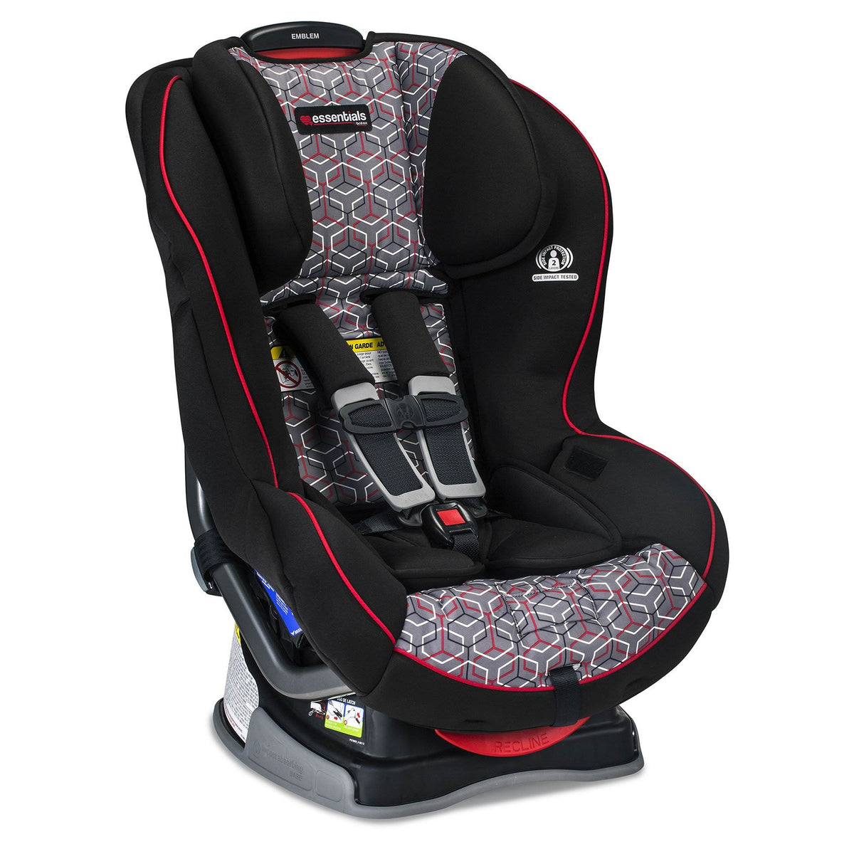 Britax Essentials Emblem Rear or Forward Facing Convertible Car Seat (2 Pack)