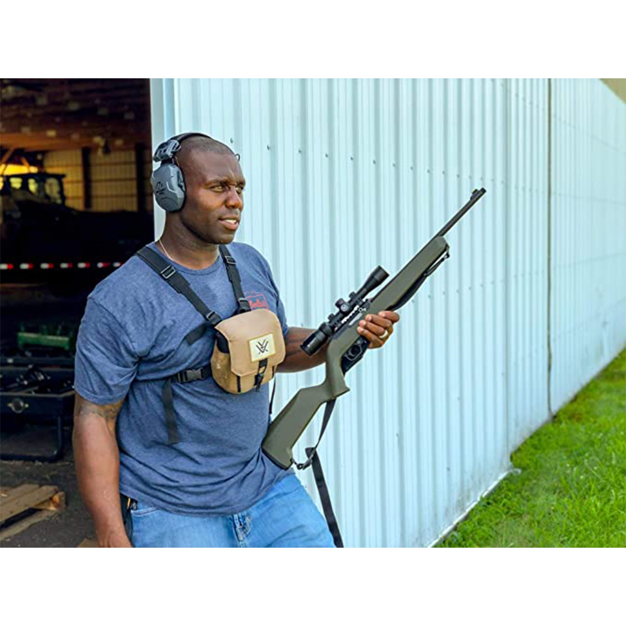 Walker's XCEL 500BT Electronic Shooting Hearing Protection Earmuffs, (2 Pack) - VMInnovations