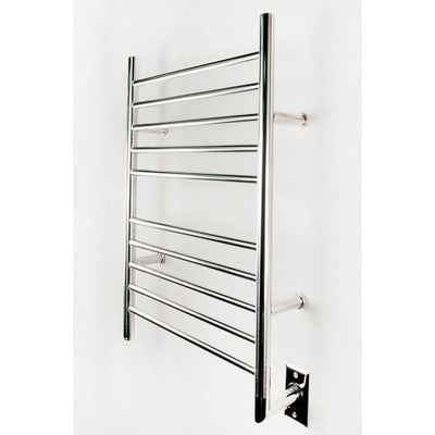 Amba Radiant 10 Bar Stainless Steel Hardwire Bathroom Towel Warmer Rack (2 Pack)