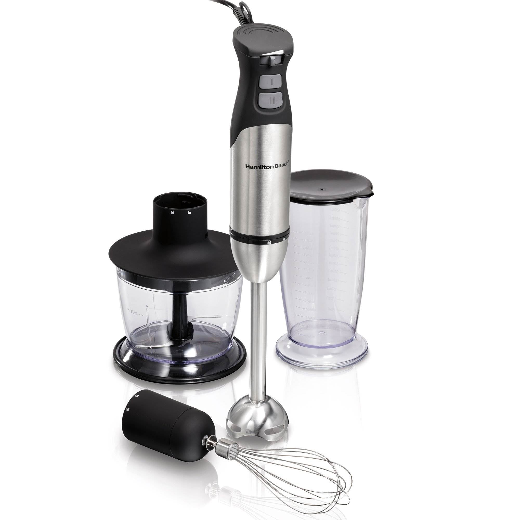 Hamilton Beach Hand Blender with Turbo Boost Power, Whisk, & Bowl (2 Pack)