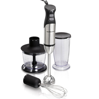 Hamilton Beach Hand Blender with Turbo Boost Power, Whisk, & Bowl (2 Pack)