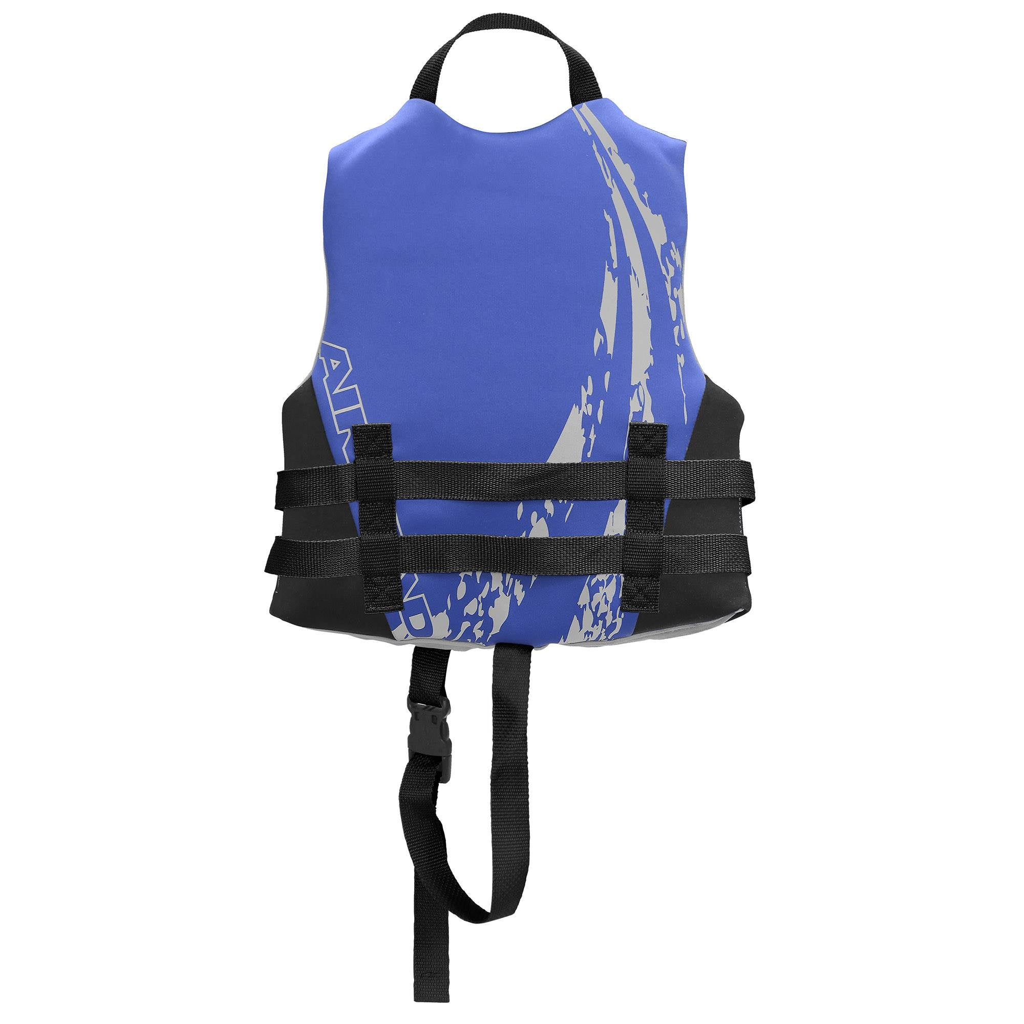 Airhead Swoosh Neolite 30-50 Lb Kwik-Dry Blue Child Life Vest Jacket (12 Pack) - VMInnovations