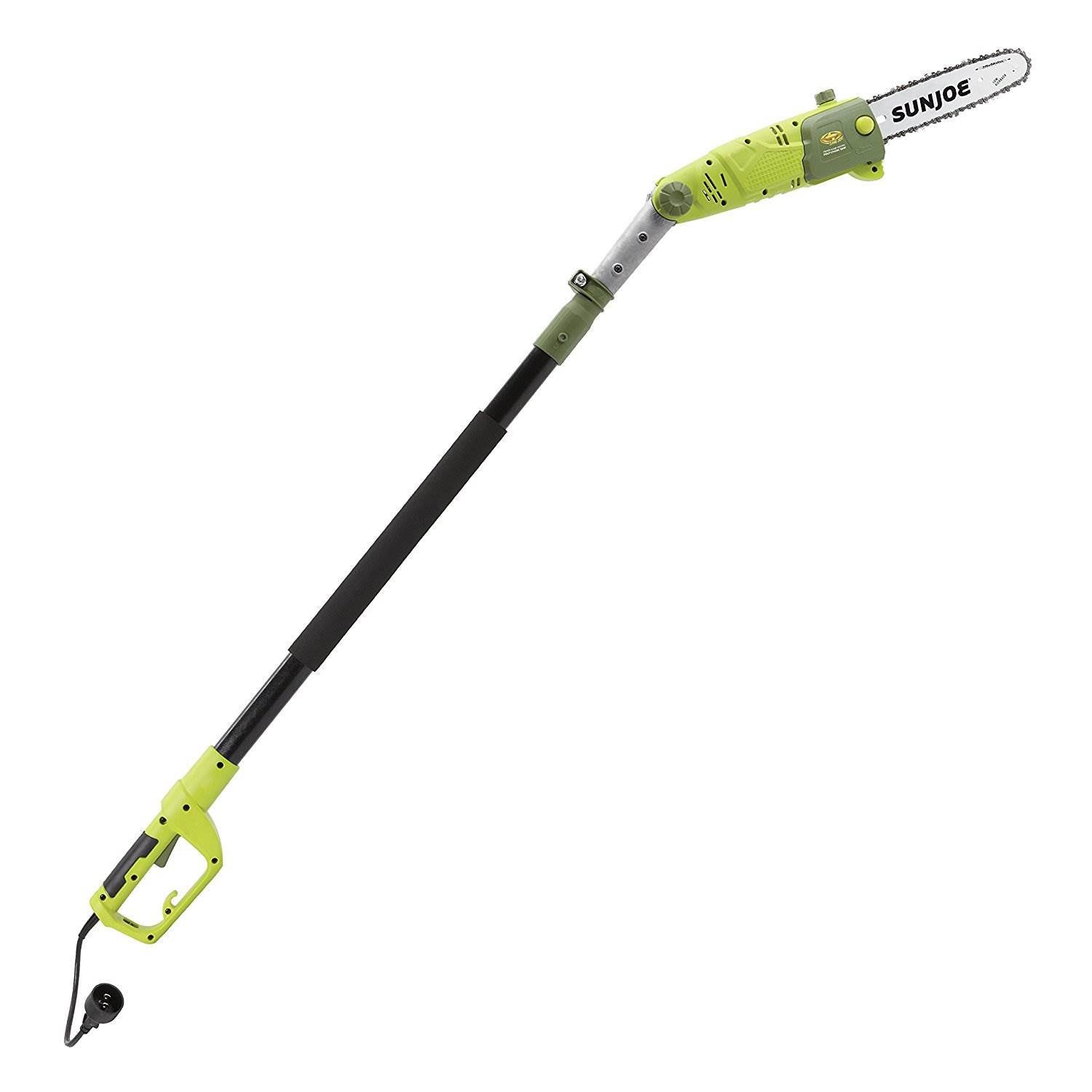 Sun Joe 10 Inch Chain 8 Amp Electric 15 Foot Multi Angle Pole Chainsaw (2 Pack)