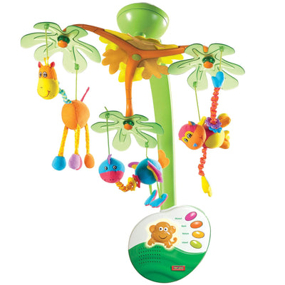 Tiny Love Sweet Island Dreams Nursery Baby Mobile Toy for Crib w/ Music (3 Pack)