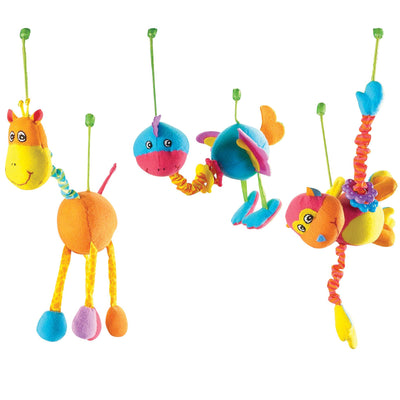 Tiny Love Sweet Island Dreams Nursery Baby Mobile Toy for Crib w/ Music (3 Pack)