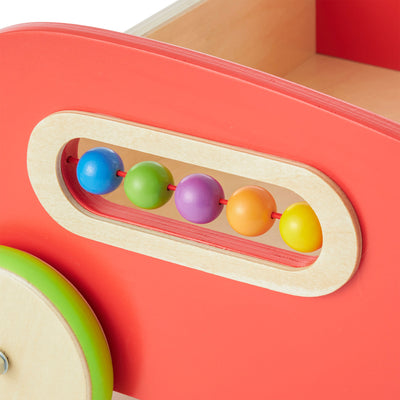 Hape Toys E0370 Toddler Baby Push and Pull Toy Wonder Walker Cart (Used) - VMInnovations