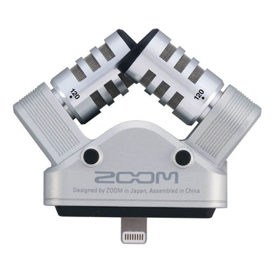 Zoom iQ6 Stereo Lightning Connector X/Y for iOS Microphone Recorder (2 Pack)