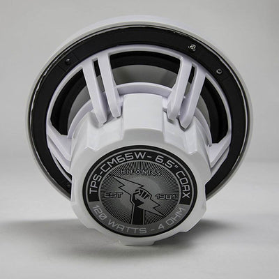 Hifonics Thor 6.5 In. 120W Coaxial White Marine Powersports Speaker (12 Pack)