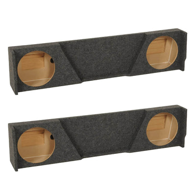 Q Power 2 Hole 12 Inch Enclosure for GMC Chevy 2007-2013 Xcab  (2 Pack)
