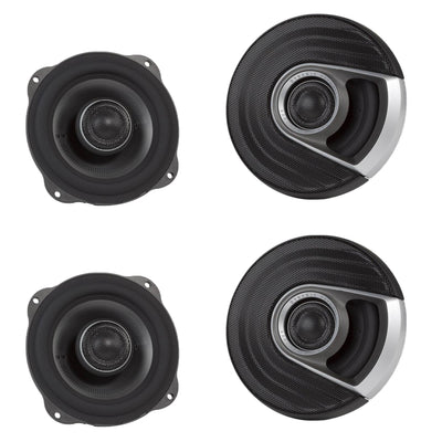 Polk Audio MM1 Series 5.25 Inch 300W Coaxial Marine Car Audio Speakers (2 Pack)