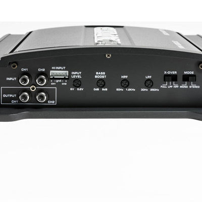 Autotek Mean Machine 1200W 2 Channel Bridgeable Amplifier Car Audio Amp (4 Pack)
