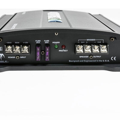 Autotek Mean Machine 2500W 2 Channel Bridgeable Amplifier Car Audio Amp (2 Pack)