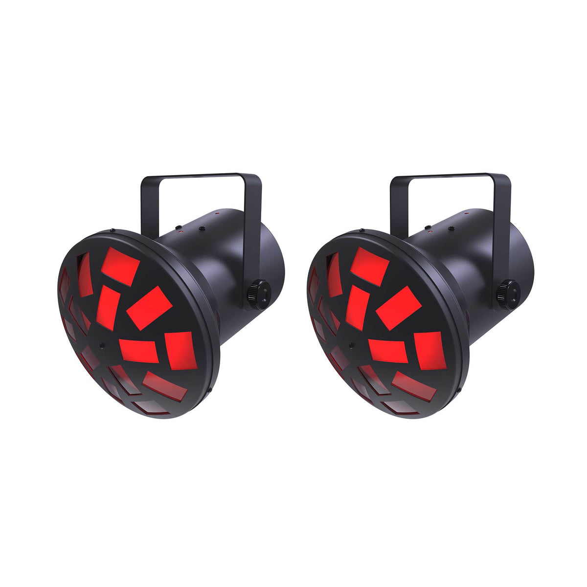 Chauvet DJ Mushroom Plug & Play LED Beam Lighting Compact Light Effect (2 Pack)