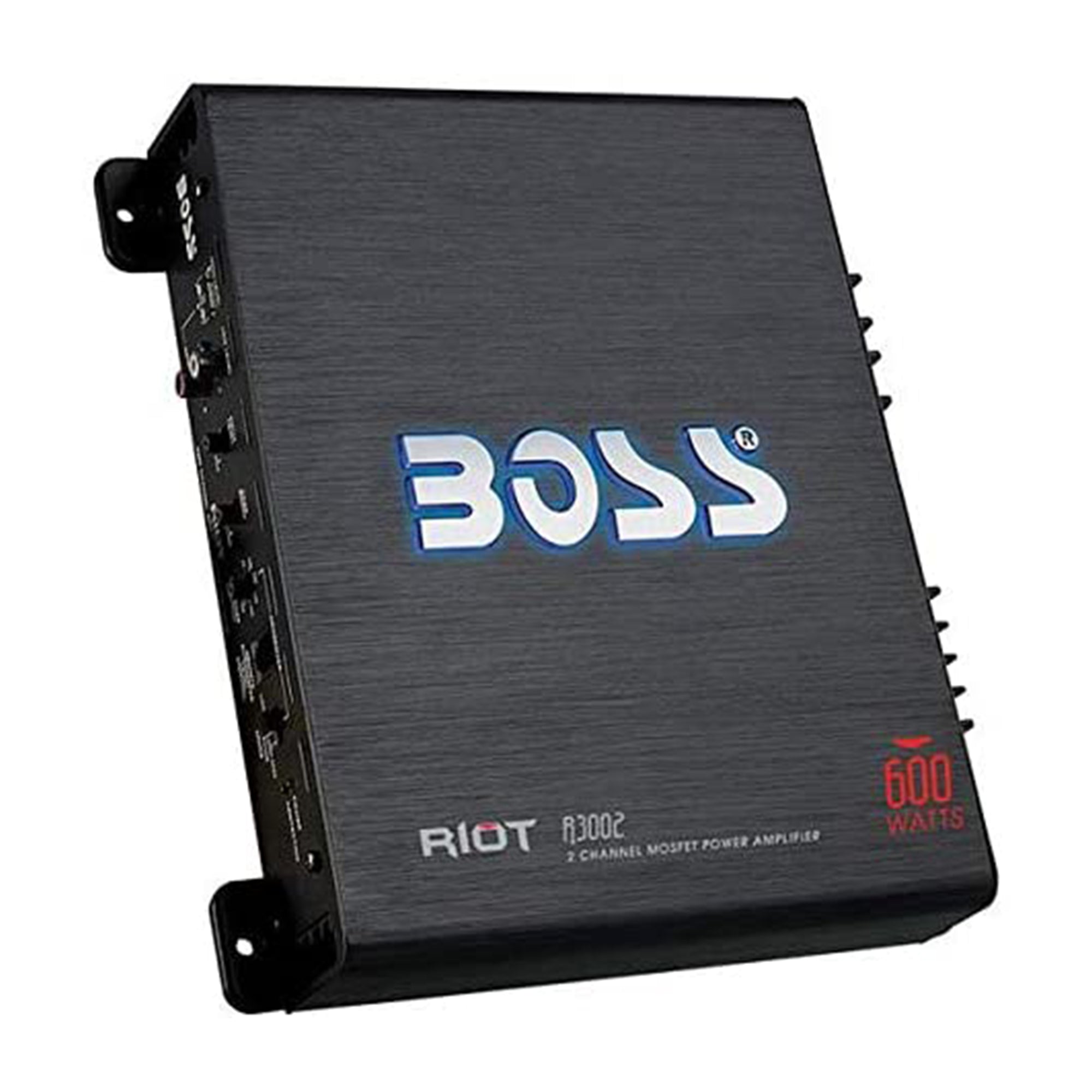 BOSS 600W 2-Channel Ch MOSFET Car Audio Power Amplifier Amp & Remote (2 Pack)