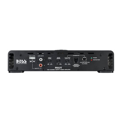 BOSS 600W 2-Channel Ch MOSFET Car Audio Power Amplifier Amp & Remote (2 Pack)