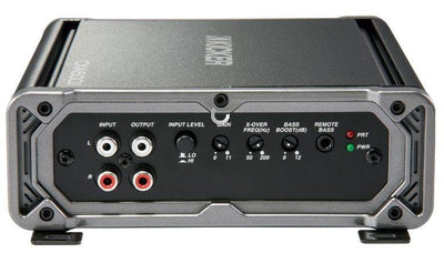 Kicker 43CXA6001 600 Watt RMS Monoblock Amp One Channel Power Amplifier (2 Pack)