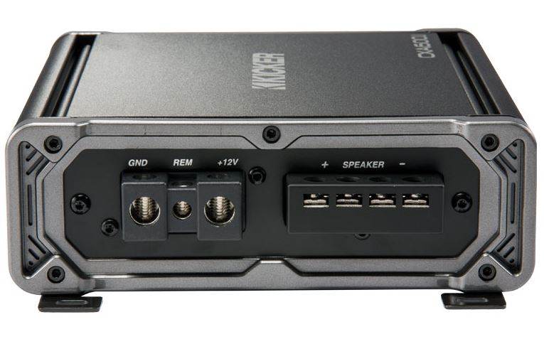 Kicker 43CXA6001 600 Watt RMS Monoblock Amp One Channel Power Amplifier (2 Pack)
