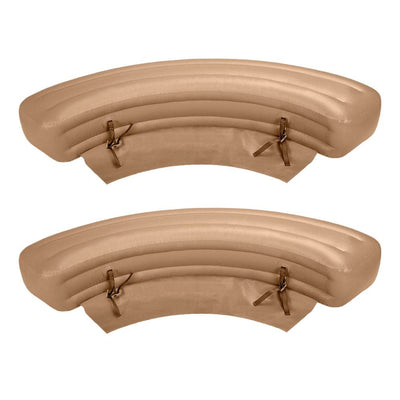 Intex PureSpa Inflatable Bench Add-On Accessory, Beige (2 Pack)