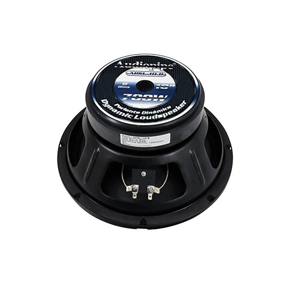 Audiopipe APSP-1050 10 Inch 700 Watt Dynamic Mid Range Car Loudspeaker (4 Pack) - VMInnovations
