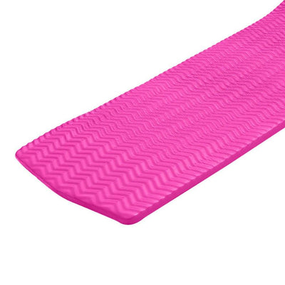 Texas Recreation Serenity 70 In. Foam Lounger Pool Float, Flamingo Pink (2 Pack)