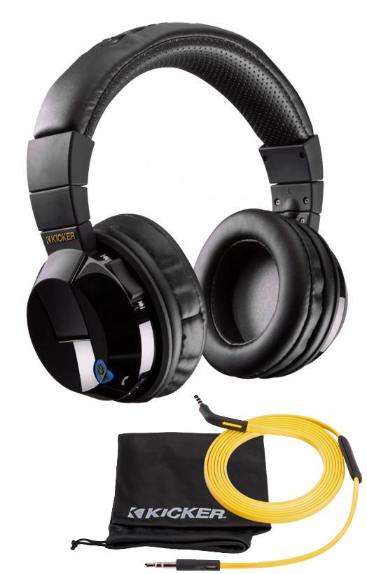 Kicker Wireless Cordless Over Ear Audio Bluetooth Stereo Headphones (6 Pack)