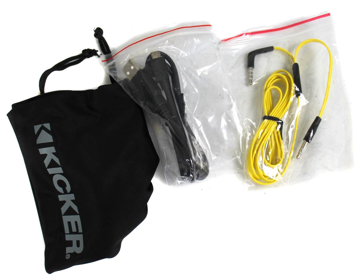 Kicker Wireless Cordless Over Ear Audio Bluetooth Stereo Headphones (4 Pack)