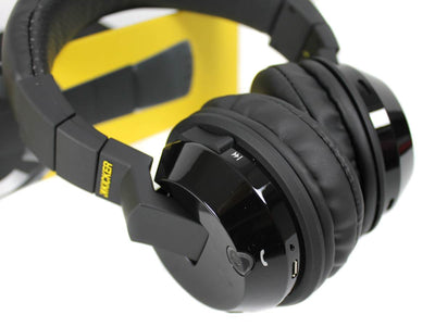 Kicker Wireless Cordless Over Ear Audio Bluetooth Stereo Headphones (4 Pack)