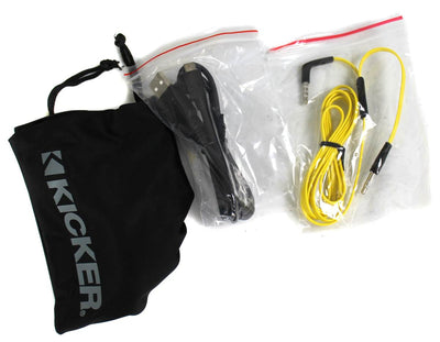 Kicker Wireless Cordless Over Ear Audio Bluetooth Stereo Headphones (2 Pack)
