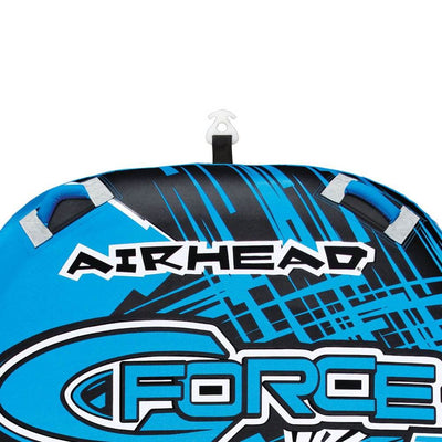 Airhead G-Force 2 Inflatable Double Rider Inflatable Towable Tube, Blue (2 Pack)