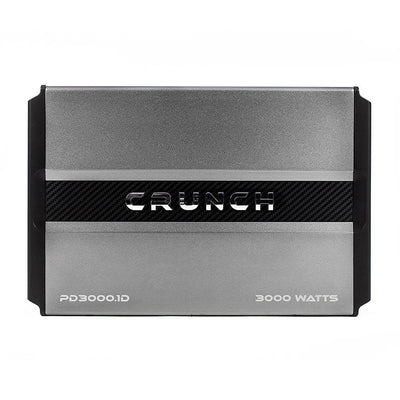 Crunch Power Drive 3000W Max Monoblock Class D Car Audio Amplifier (2 Pack)