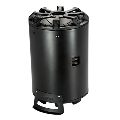 Kicker 10 Inch 800 Watt Max 2 Ohm Enclosed Tube Reflex CompR Subwoofer (2 Pack)